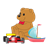 Group of Toys Color PNG