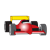 Red and Yellow Racecar Color PNG
