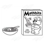 Mathbits Cereal Box
