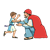 Nobleman and Son Color PNG