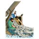 Jesus, Disciples Fishing from a boat