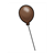 One Brown Balloon Color PDF