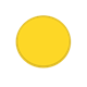 Shape yellow oval