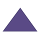 Shape purple triangle