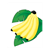 Banana Bunch Color PDF