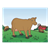 Three Cows in a Pasture Color PDF