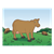 Brown Cows Color PNG