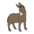 Donkey Color PNG