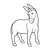 Donkey Line PNG