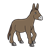 Baby Donkey Color PNG