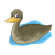 Mama Duck Color PNG