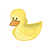 Yellow Duckling 3 Color PDF