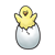 Happy Chick Color PNG