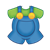 Shirt and Overalls Color PNG