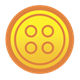 Yellow Button Button Bear's button