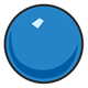 Blue Racquetball 