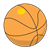 Basketball 9 Color PNG