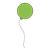 Round Balloon Color PNG