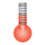 Bulb Thermometer 3 Color PNG