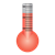 Bulb Thermometer 4 Color PNG