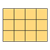 Yellow Block Shape 2 Color PNG