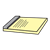 Yellow Notepad Color PNG