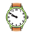 Green Wristwatch Color PNG