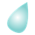 One Water Drop Color PNG