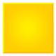 Bright Yellow Square with beveled edge