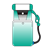 Teal Gas Pump Color PNG