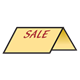 Yellow Sale Sign 