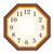 Octagon Clock Color PDF