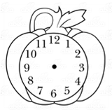 Pumpkin Clock