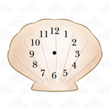 Clamshell Clock