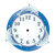 Dolphin Clock Color PNG