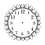 Sunflower Clock Line PDF