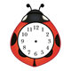Ladybug Clock without hands