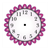 Flower Clock Color PDF