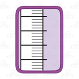 Purple Thermometer