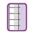 Purple Thermometer Color PDF