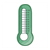Green Bulb Thermometer Color PDF