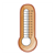 Orange Bulb Thermometer Color PDF