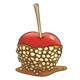 Caramel Apple with nuts