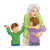 Grandmother Color PNG
