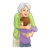 Grandmother Color PNG