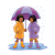 Two Girls Color PNG