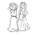 Two Girls Line PNG