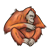 Red Orangutan Color PNG