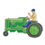 Man Driving Tractor Color PDF