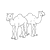 Two Brown Camels Line PNG
